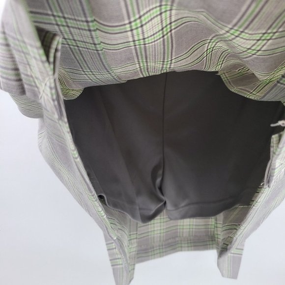 Izod XFG Plaid Skort Mini Pleaded Golf Skirt - Picture 7 of 10